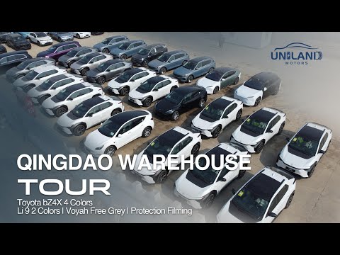 Thumbnail for QINGDAO WAREHOUSE TOUR [Toyota bZ4X 4 Colors | Li 9 2 Colors | Voyah Free Grey | Protection Filming] by Voyah