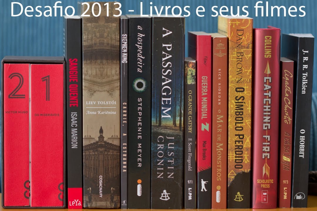 Desafio 2013 - Livros e seus filmes