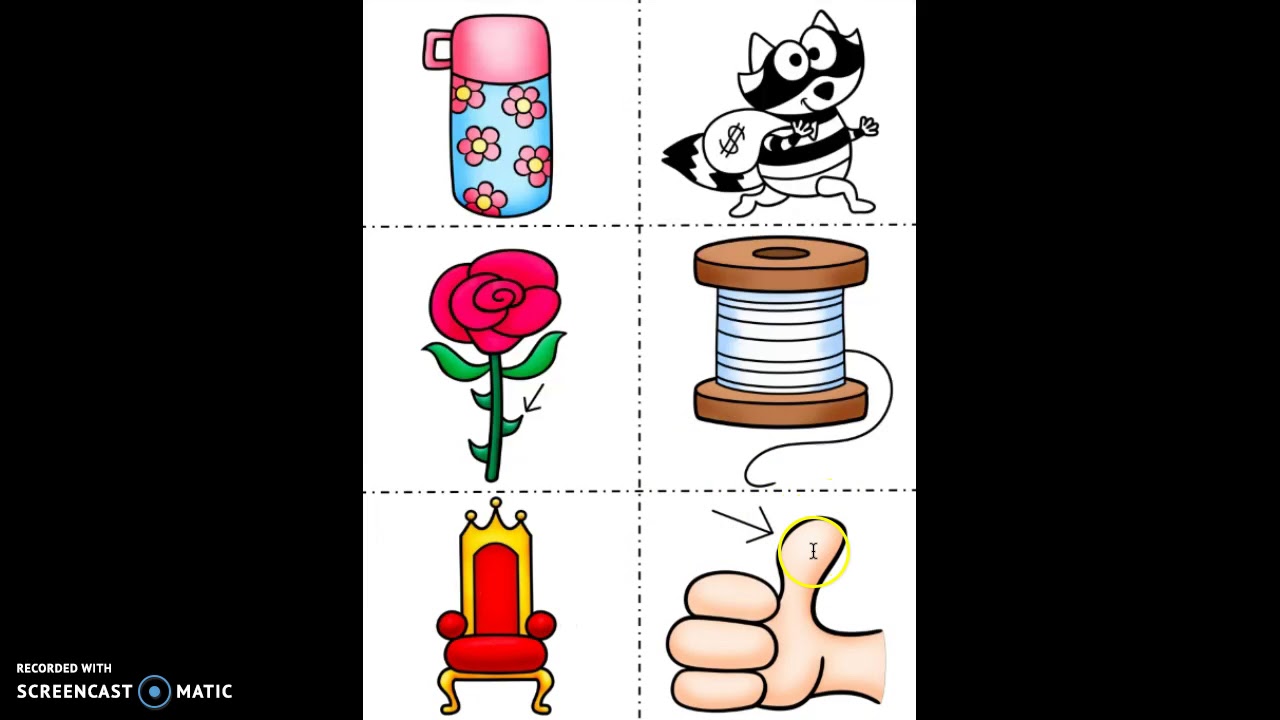 Digraph Picture Cards