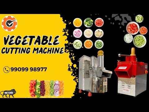 2HP Vegetable Cutting Machine