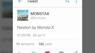 MONSTA X (몬스타엑스) - Newton (뉴튼) Lyrics