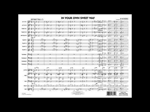 In Your Own Sweet Way by Dave Brubeck/arr. John Wasson