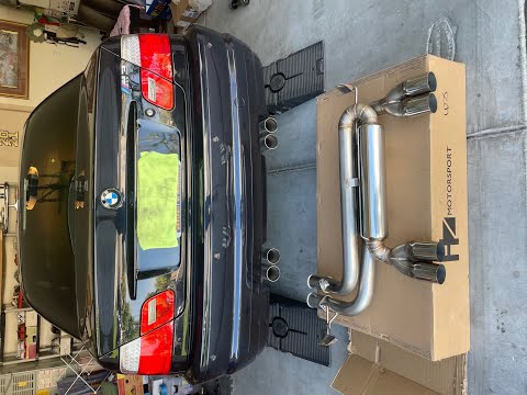 BMW E46 M3 Custom Exhaust- No Rasp
