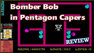 Bomber Bob in Pentagon Capers - on the ZX Spectrum 48K !! with Commentary