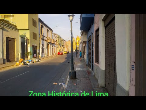 BARRIOS ALTOS, la zona HISTORICA y PELIGROSA del centro de Lima en ABANDONO.