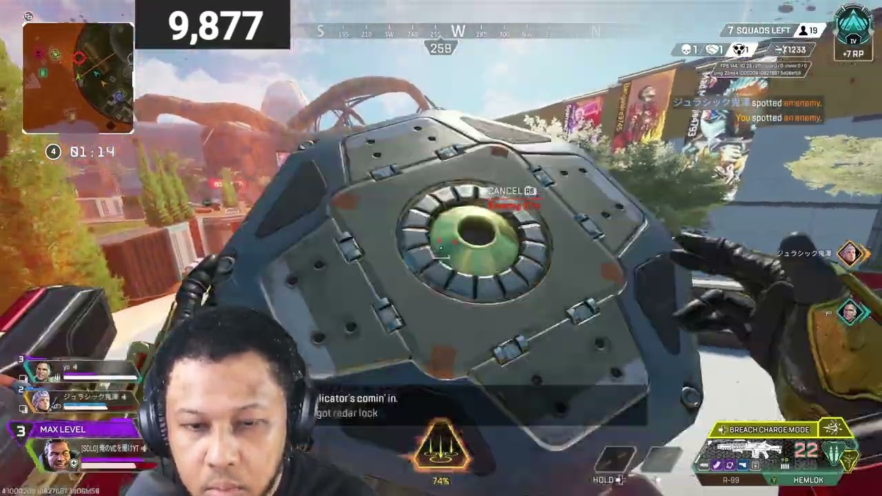 APEX 仕事しない味方ヴァルキリーを晒す ソロランク シーズン28 PC