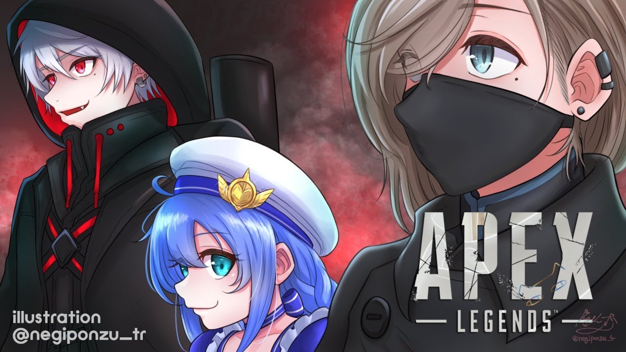 APEX｜ランクを上げる戦い方【にじさんじ/叶】