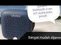 TUTORIAL BONGKAR SPEAKER BLUETOOTH VIVAN VS1 SUARA BASS SEMBER PECAS