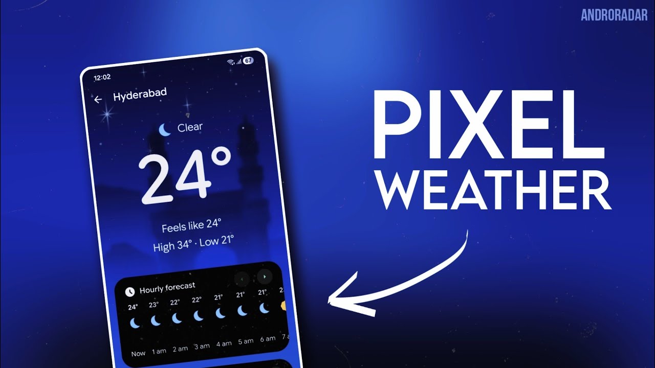 Google Pixel Weather What's new? - Installation for android.