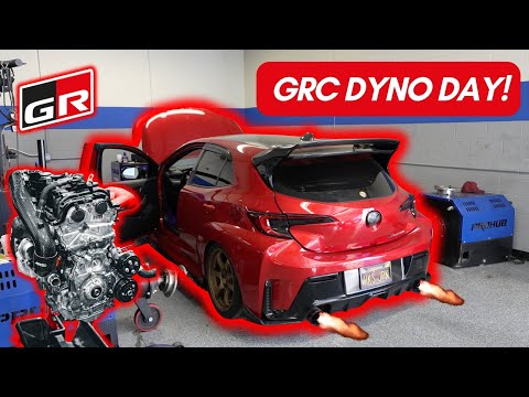 BUILT GR COROLLA DYNO DAY! How Much Power Did It Make?!