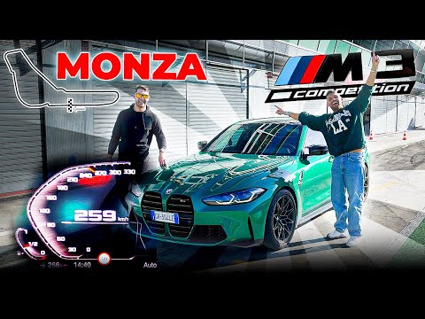 FIRST TIME IN MONZA WITH THE NEW M3 🔥 Mega rally with 2000 cars 😍