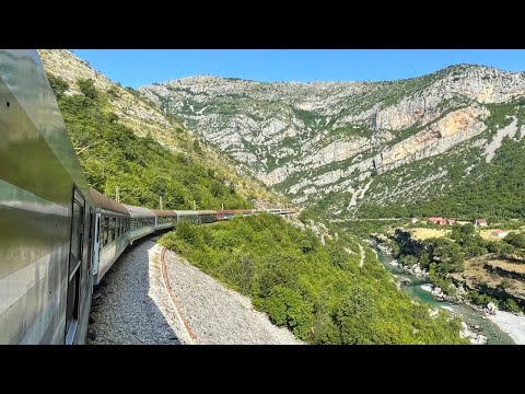 Europe’s Most BREATHTAKING Train Journey - Belgrade to Podgorica Night Train