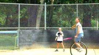 preview picture of video 'softball unicycle'