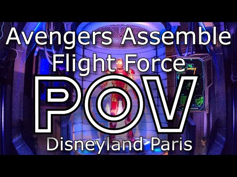 Avengers Assemble: Flight Force – Full Ride POV | Disneyland Paris