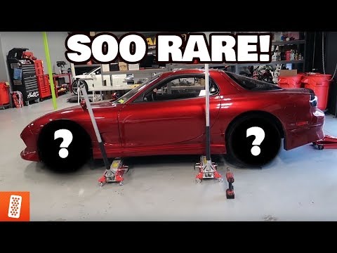 MAZDA FD RX-7 GETS NEW WHEELS!!! (ULTRA RARE!)