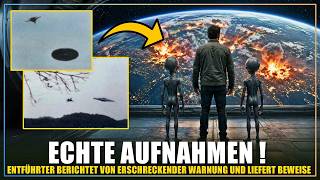 "Sie haben mir unser Ende gezeigt!" - Echte Fotos beweisen schockierende Warnung von Aliens ?!