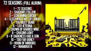 Metallica -  72 Seasons (2023) (Full Album)