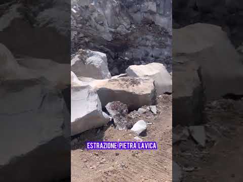 Estrazione e fornitura di pietra lavica dell'Etna 2