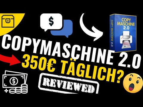 Copymaschine 2.0 Erfahrungen von Matthias Ullrich