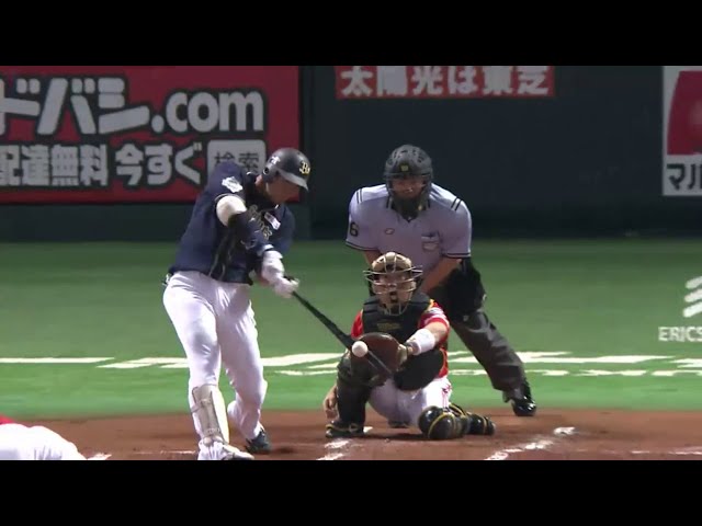 【パ・リーグ首位攻防】2回表 バファローズ・Tー岡田 13号ソロホームランで先制点奪う!! 2014/7/8 H-Bs