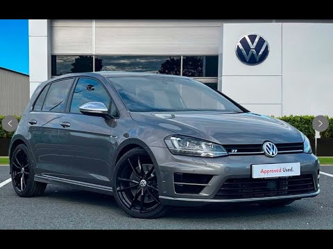 Approved Used Volkswagen Golf R 2.0 TSI DSG 300ps Limestone Grey | Wrexham Volkswagen