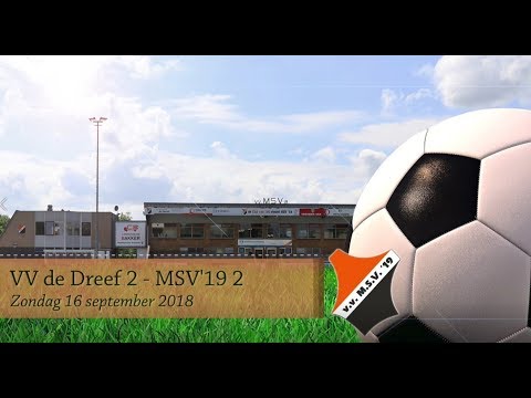 VV de Dreef 2 -  MSV'19 2