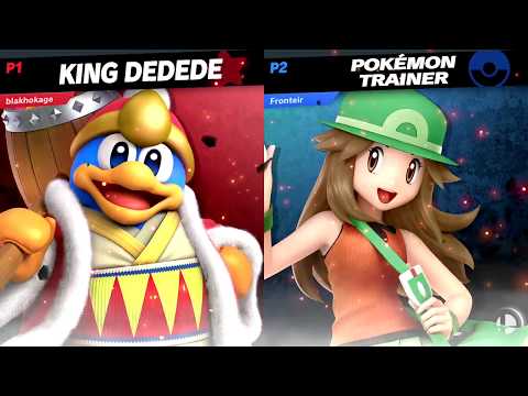 Losers Quarterfinals - Blakhokage (Dedede)  vs Fronteir (Pokemon Trainer) GAME 1