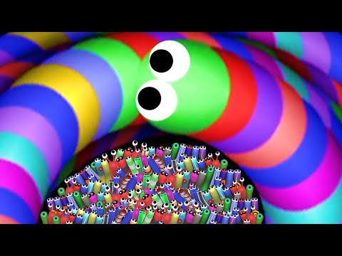 Slither.io A.I. 100,000+ Score Epic Slitherio Gameplay