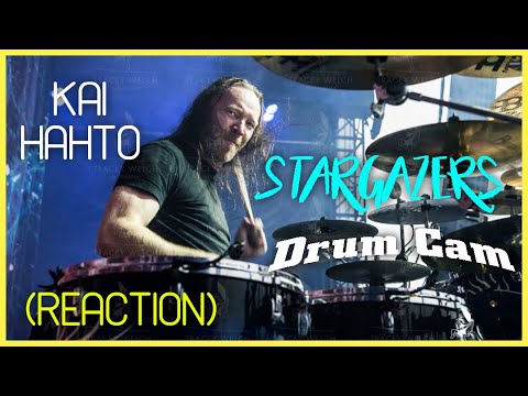 NIGHTWISH (Kai Hahto) - Stargazers (REACTION) Drum Cam LIVE| Wow! Technical Master