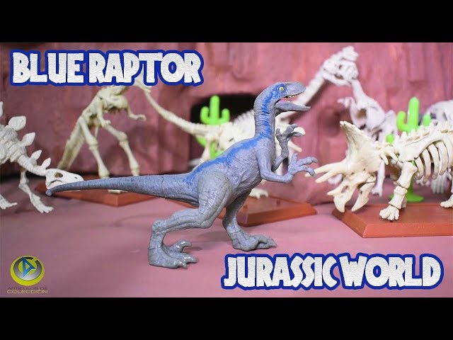 Vídeo relacionado con Jurassic World: Fallen Kingdom Raptor Blue Logo Camiseta