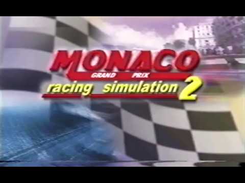 Mônaco Gran Prix: Racing Simulation 2 - PS1 - Gameplay Recorded in 1999