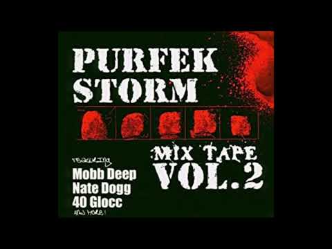 Purfek Storm Mixtape Vol. 2 (2005) Mobb Deep Prodigy Havoc I'lla Gee 40 Glocc Littles Nate Dogg