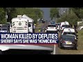 Armed woman killed by Pasco deputies