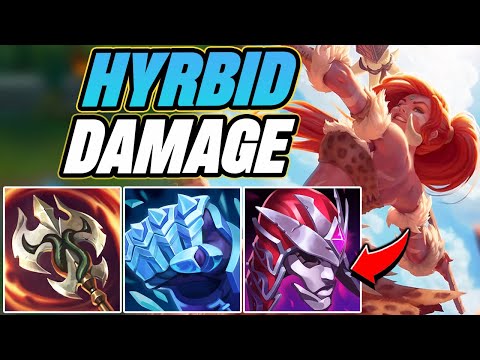 I'm Hard Climbing With This Nidalee Top Build!