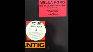 Willa Ford - Did Ya Understand That [Seismic Crew Club Anthem]