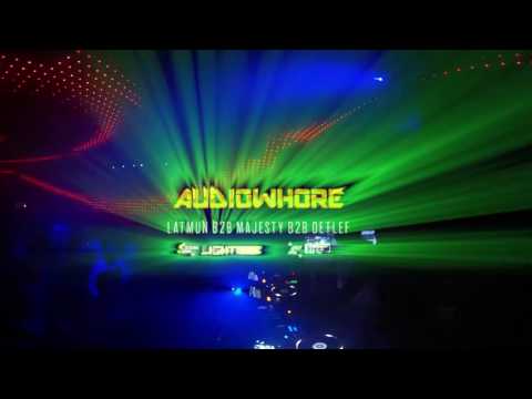 AUDIOWHORE - Latmun b2b Majesty b2b Detlef (Lightbox, London 15/10/2016) [RELIVEIT VR]