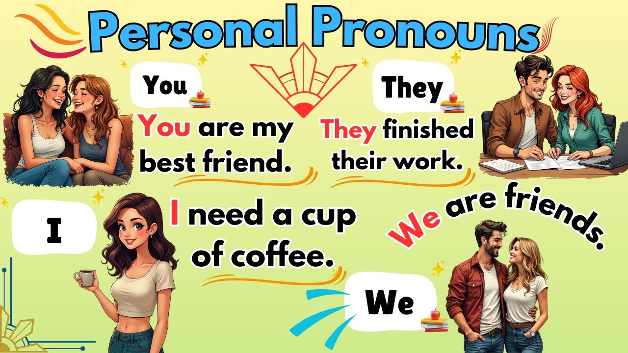 🎓 Mastering Personal Pronouns: A Beginner's Guide! 📝
