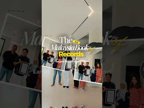 Malaysia Book Of Record | SPC CELESTIAL Plus | Flooring Trending | Microcement SPC | Dynas Mokhtar | Queens Floor
