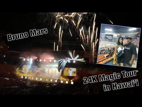 BRUNO MARS IN HAWAI'I 24K MAGIC TOUR PART 2