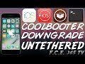 How To Downgrade Dual Boot UNTETHERED Your IPhone With CoolBooter NO SHSH