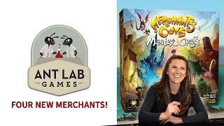 Merchants Cove: Master Craft Ant Lab Games Board Game Expansion Character Overview
