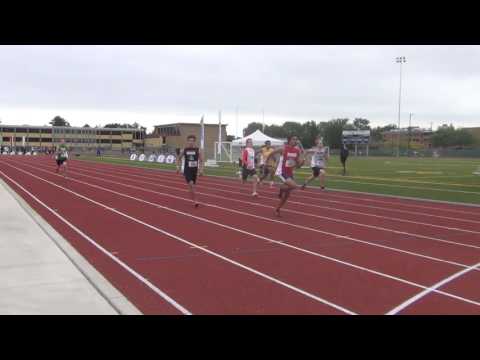 Provinciaux Scolaire 2016 - 100m Qualif 2 Cadet Homme
