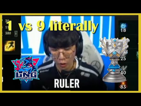 Ruler goes completely Insane on Aphelios