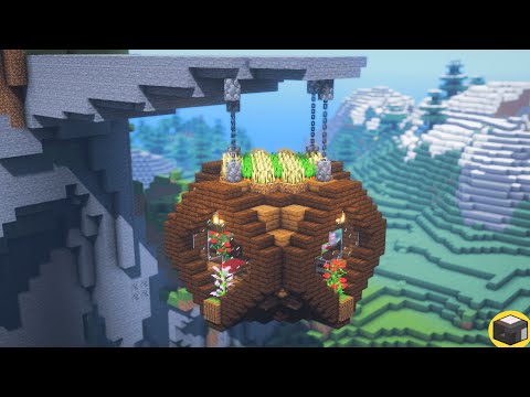 Insane Minecraft Hanging House Build!