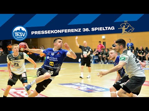 Pressekonferenz ThSV Eisenach vs HC Elbflorenz 06 Dresden