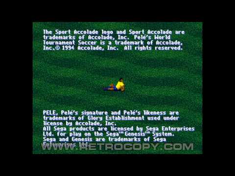 Pele's World Tournament Soccer Megadrive