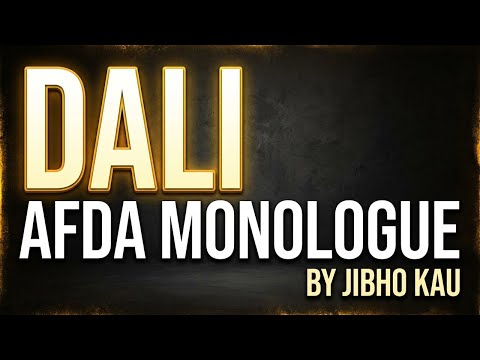 Jibho Kau - Dali (Action Visualiser) | AFDA Monologue