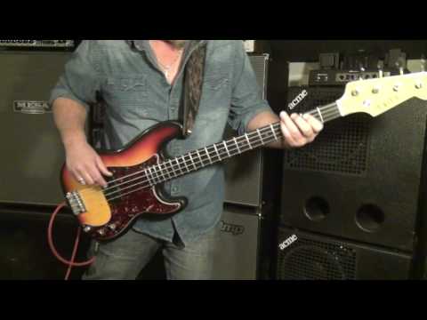 Vintage Univox P Bass - Nordstrand BigMan Mod - Andy Irvine