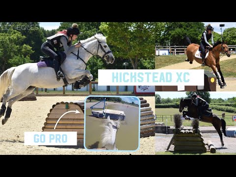HICKSTEAD XC SCHOOLING | Crystal’s first XC in a year! | inc GOPRO & pony swapping