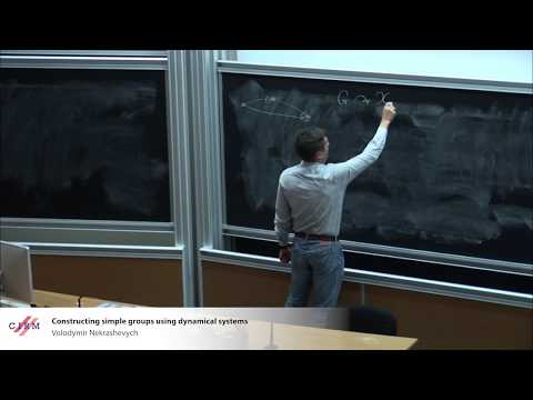 Nekrashevych: Constructing simple groups using dynamical systems